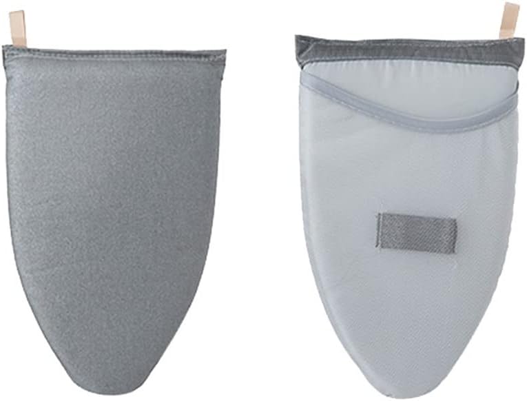 Le tapis de repassage se presente en coloris gris
