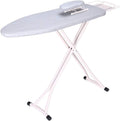 Une table de repassage combine une structure pliante avec une hauteur reglable