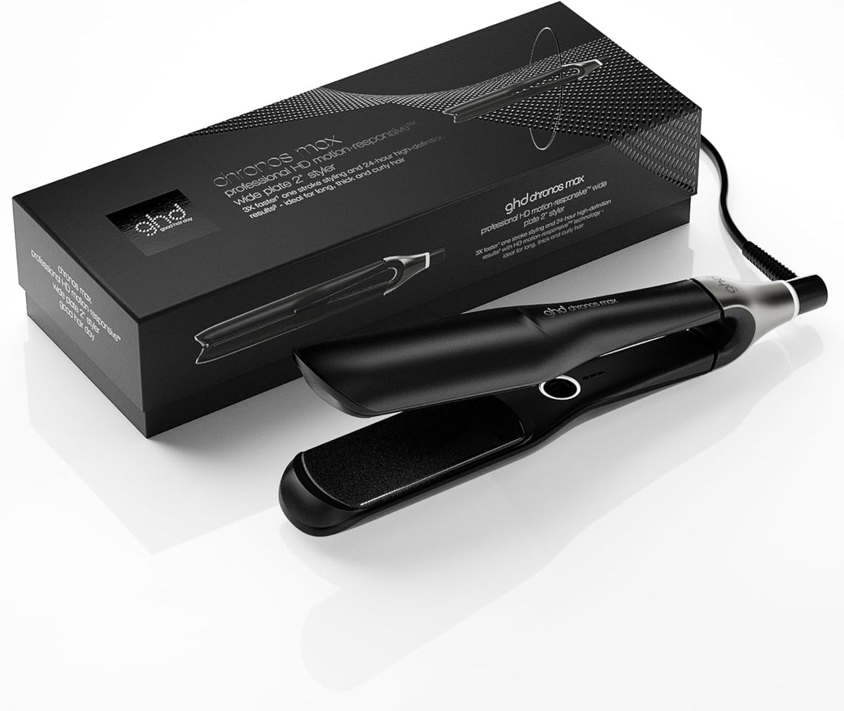 Un lisseur a cheveux comporte une surface en ceramique